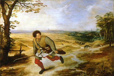 The Faithless Shepherd by Pieter Brueghel the Younger
